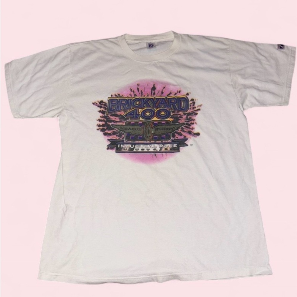 Vintage Brickyard 400 Inaugural Race Graphic Tee – XL